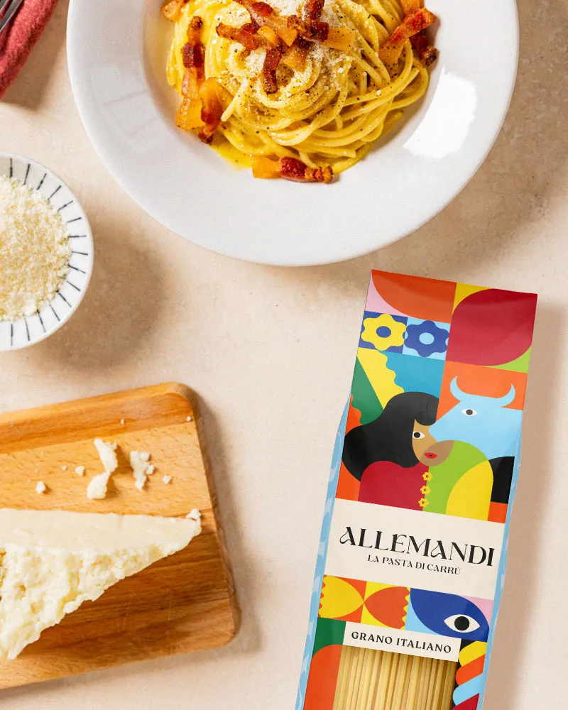 Spaghetti - Premiumpasta – ansprechend in Szene gesetzt