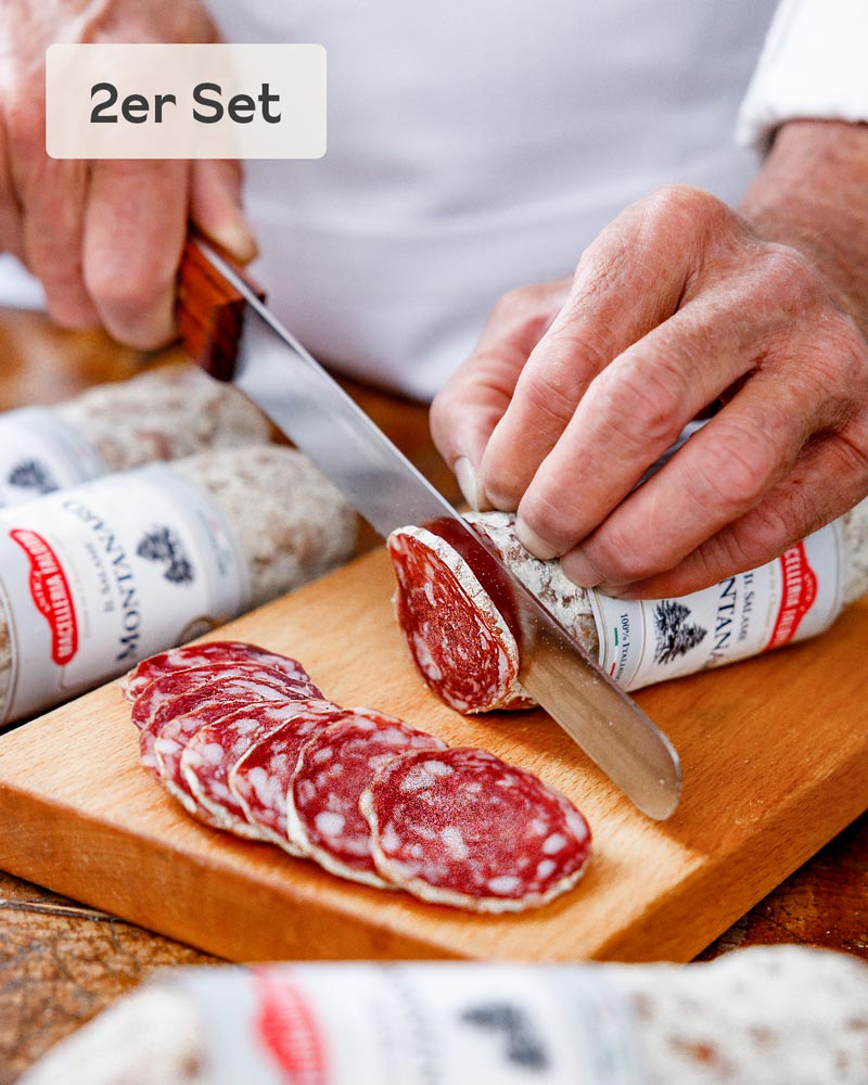 Falorni Salami vom Bergschwein-Schinken 2er Set