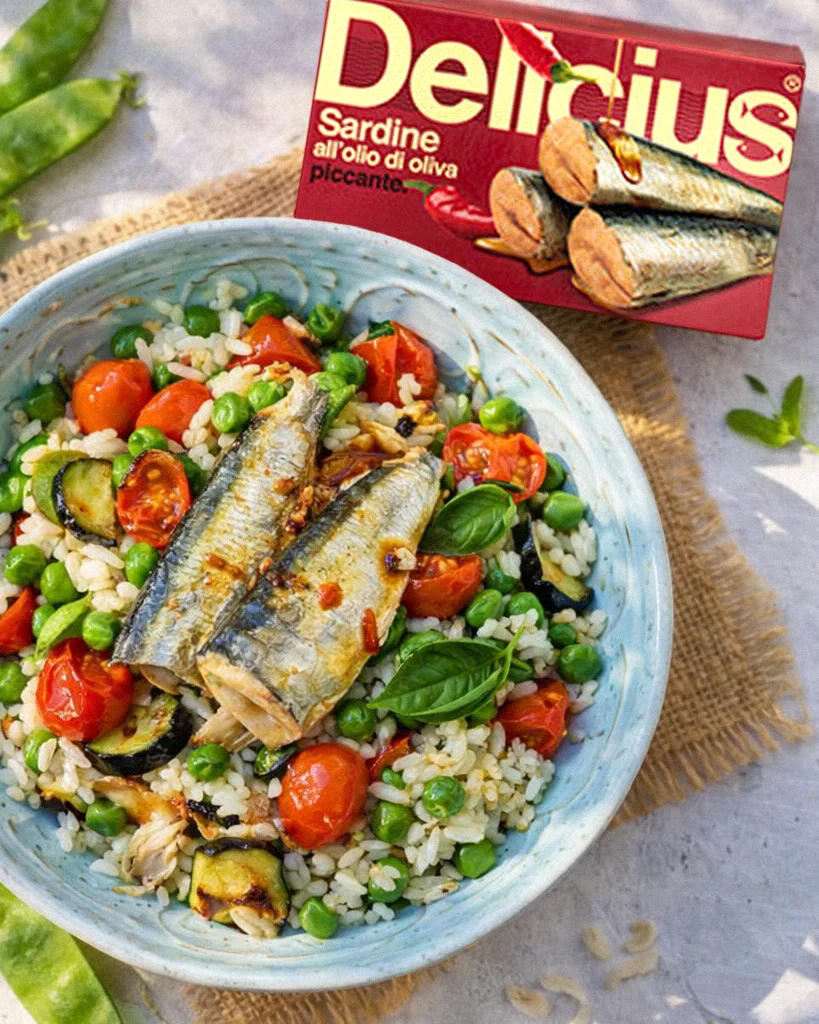 Pikante Sardinenfilets in Olivenöl