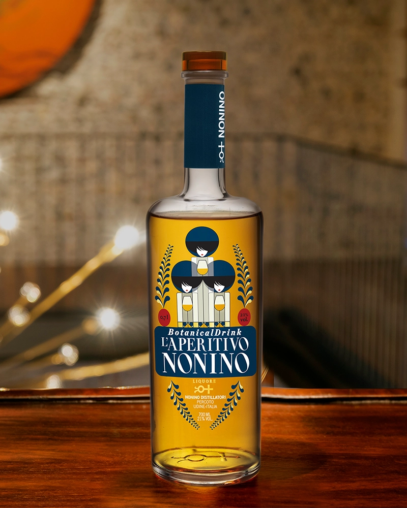 L'Aperitivo Nonino Botanical Drink – ansprechend in Szene gesetzt