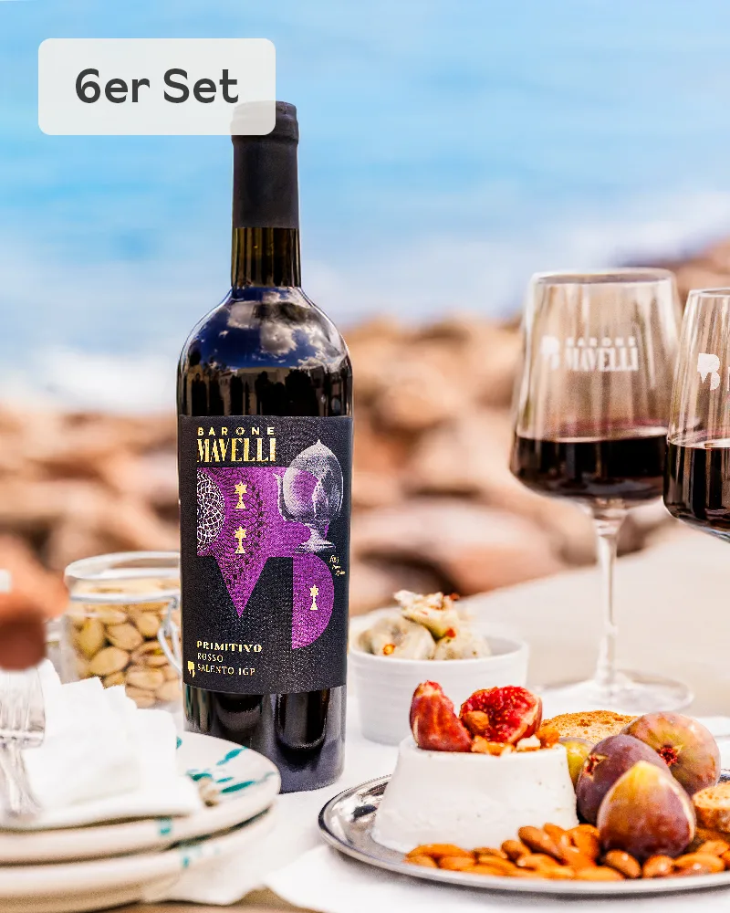 Primitivo Puglia IGP - Sparset 6 x 0,75 l