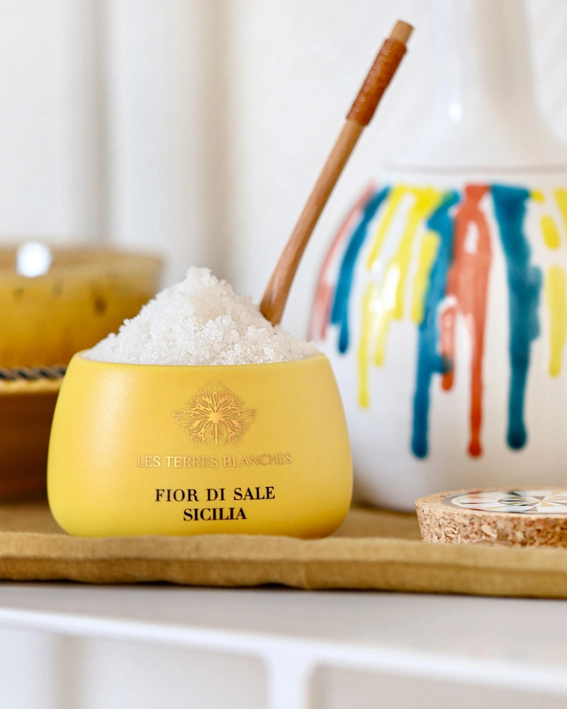 Fleur de Sel - aus Sizilien – ansprechend in Szene gesetzt
