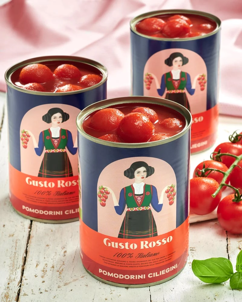 Kirschtomaten - 3er Set – ansprechend in Szene gesetzt