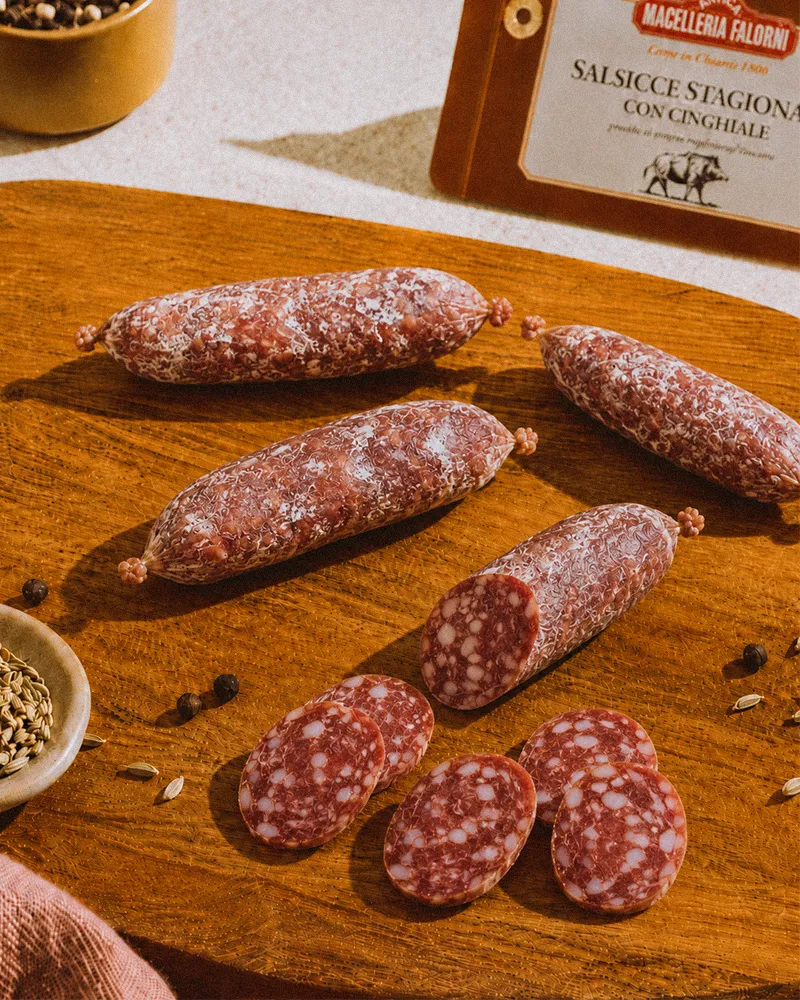 Mini-Salami - mit Wildschwein
