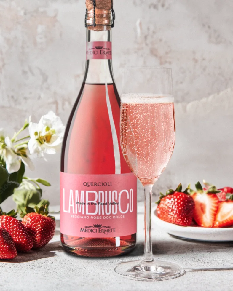 Lambrusco Reggiano DOC - Rosè Süß