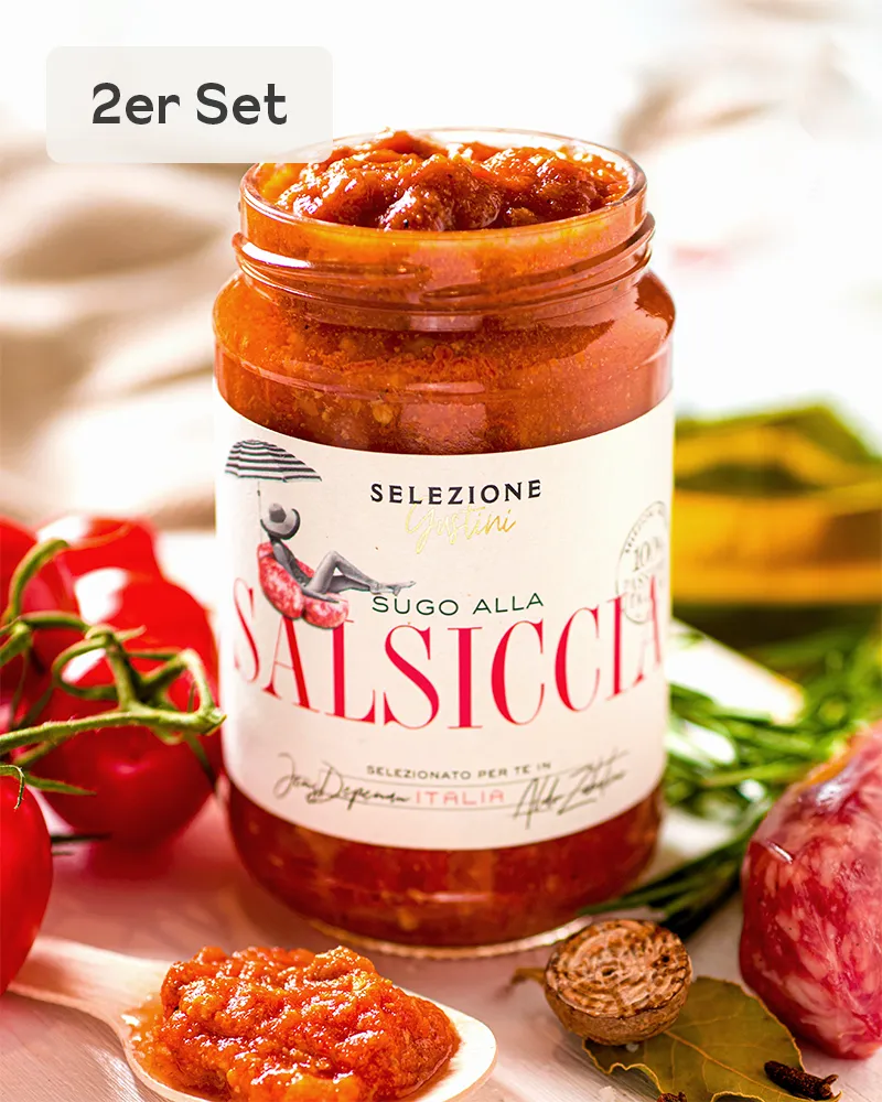 Tomatensoße mit Salsiccia - 2er Sparset