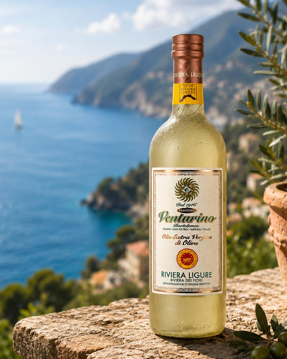 Riviera Ligure DOP - Olivenöl aus Taggiasca, mild