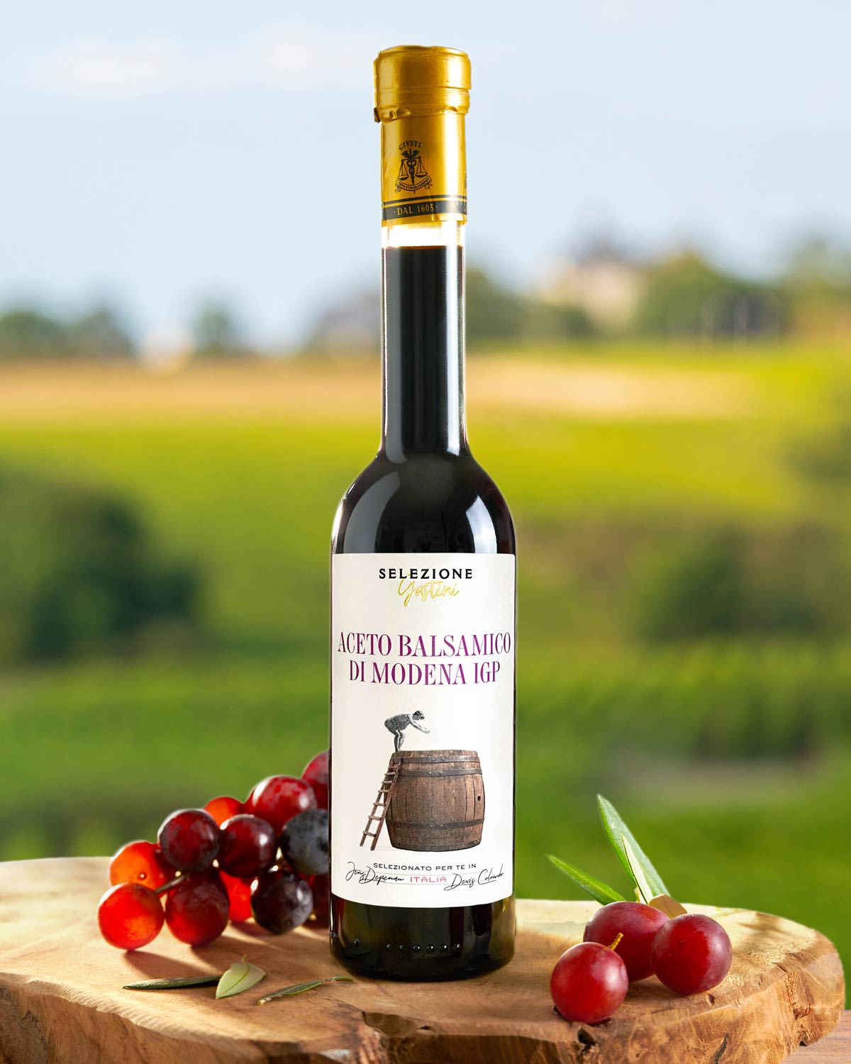 Aceto Balsamico di Modena IGP – ansprechend in Szene gesetzt