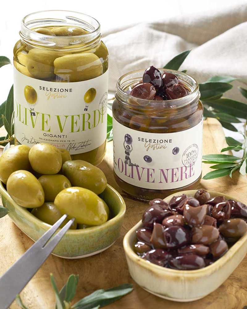 Italienische Oliven im Probierpaket - 2er SET