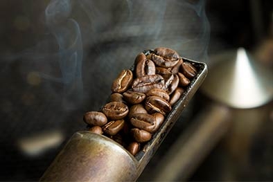 Kaffee-Bohnen